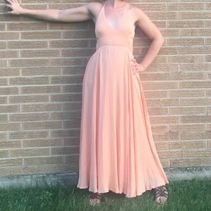 Free People Peach fairy dress size small